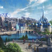 First concept art for new Frozen themed land at Walt Disney Studios Park